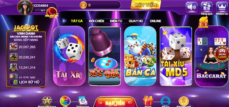 Sân chơi hấp dẫn số 1 tại thị trường Việt - 68 game bài